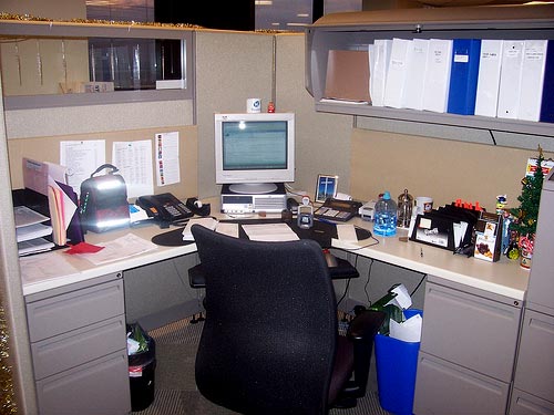 Cubicle L Desk