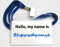 Name Tag