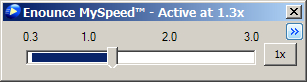 Enounce MySpeed UI