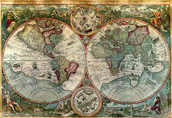 1596 World Map