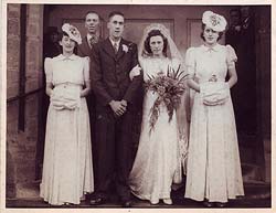 Old wedding photo