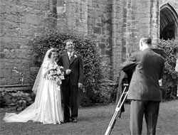 Wedding photography, 1945