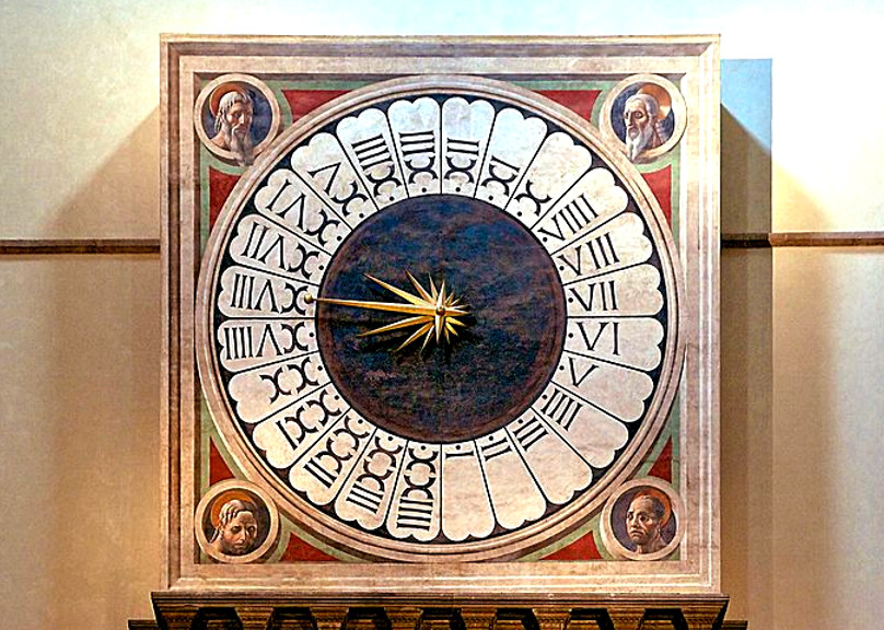 Florence Duomo - 24 hour clock