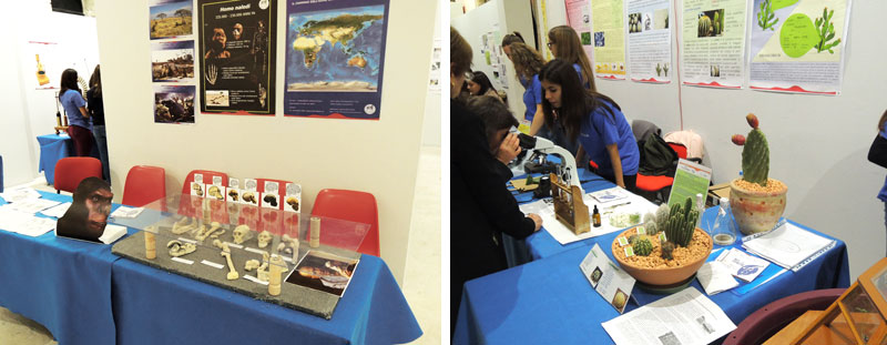 Exhibits at FestivalScienza Cagliari