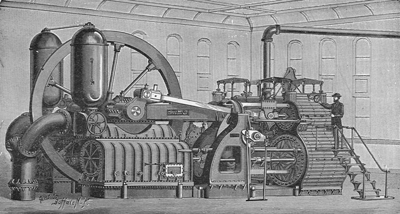 Steam powered machine